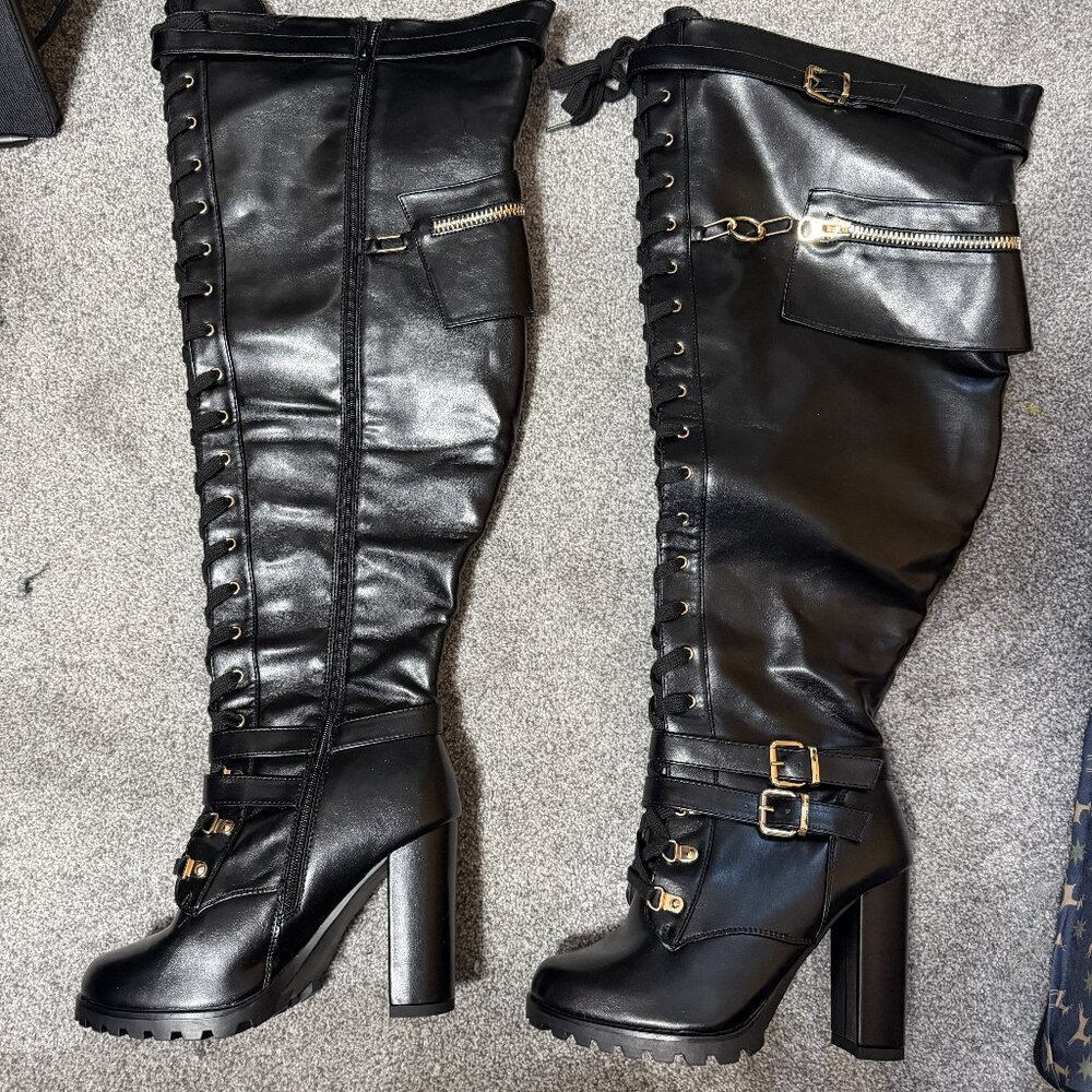 NWOT Thigh High Boots
